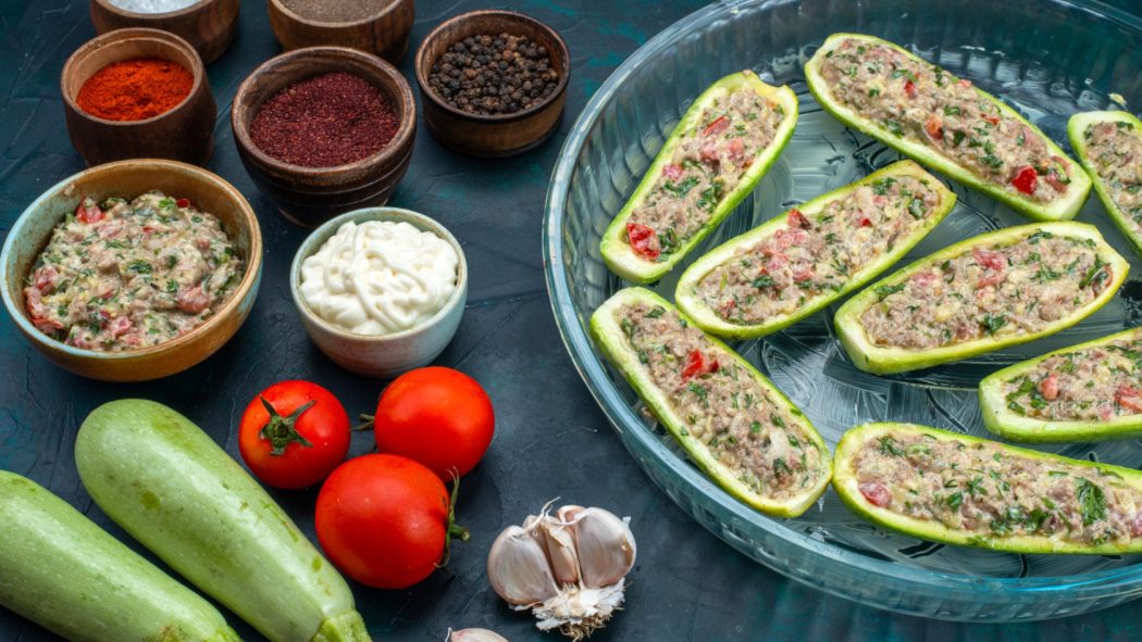 Courgettes farcies : un plat équilibré et esthétique à servir